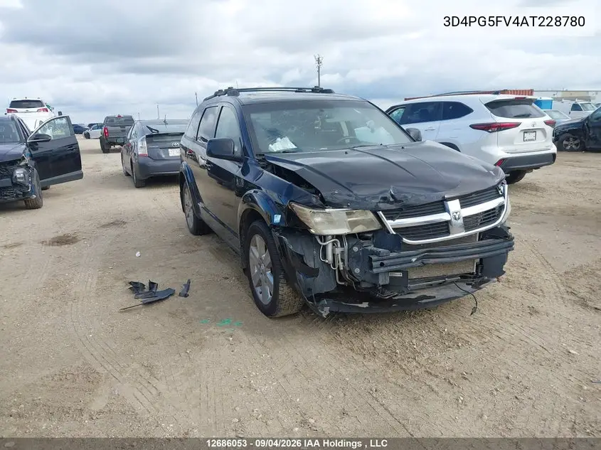 DODGE JOURNEY 2010, VIN 3D4PG5FV4AT228780
