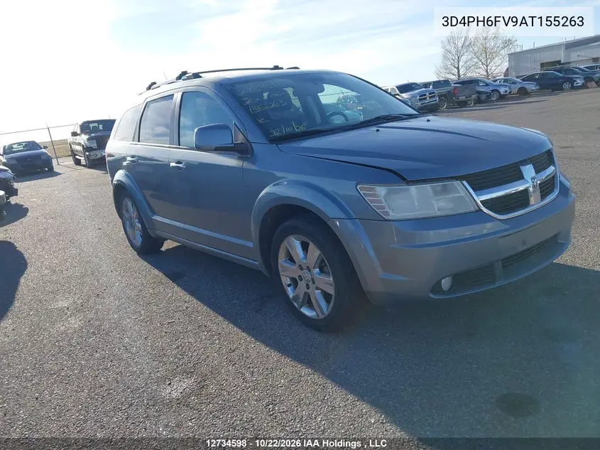 DODGE JOURNEY 2010, VIN 3D4PH6FV9AT155263