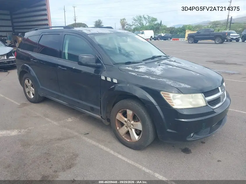DODGE JOURNEY 2010, VIN 3D4PG5FV2AT214375