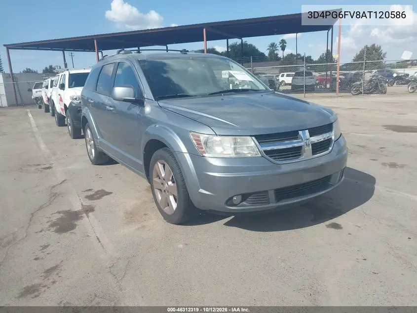 DODGE JOURNEY 2010, VIN 3D4PG6FV8AT120586