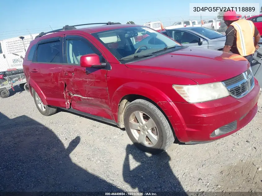 DODGE JOURNEY 2010, VIN 3D4PG5FV2AT118889