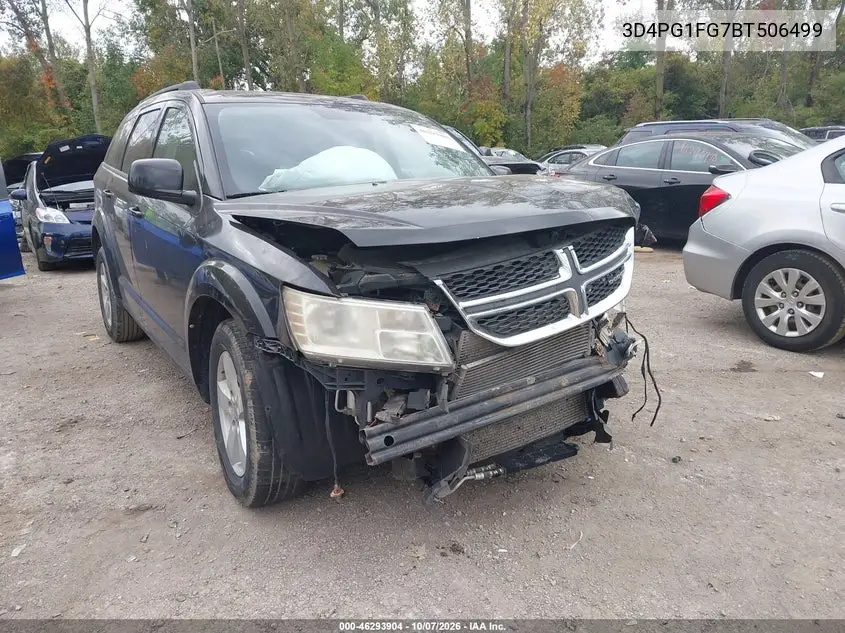 DODGE JOURNEY 2011, VIN 3D4PG1FG7BT506499