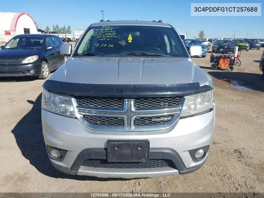 2012 DODGE JOURNEY VIN 3C4PDDFG1CT257688 — фото 12