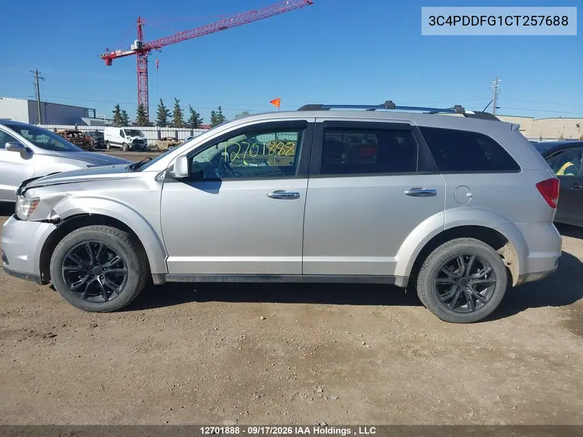 2012 DODGE JOURNEY VIN 3C4PDDFG1CT257688 — фото 14
