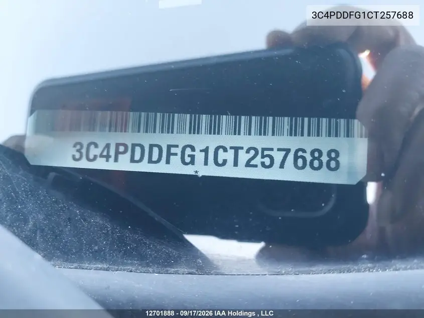 2012 DODGE JOURNEY VIN 3C4PDDFG1CT257688 — фото 18