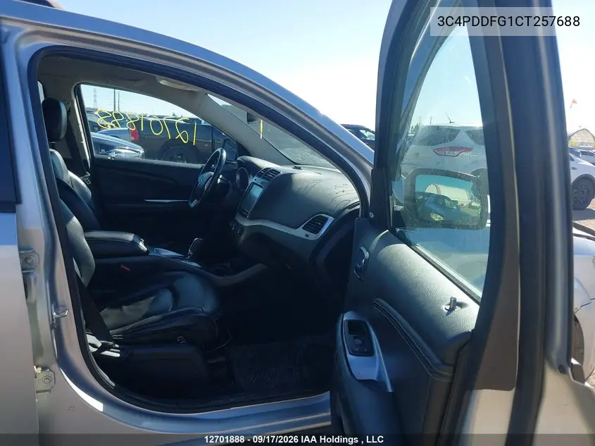 2012 DODGE JOURNEY VIN 3C4PDDFG1CT257688 — фото 5