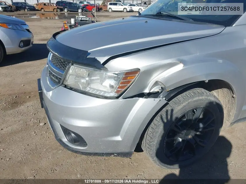 2012 DODGE JOURNEY VIN 3C4PDDFG1CT257688 — фото 6