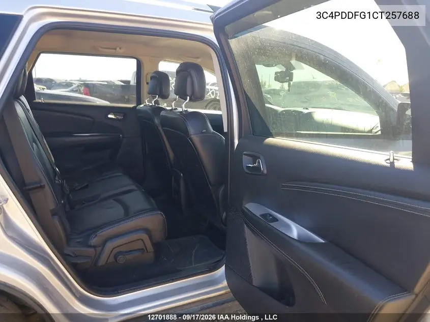 2012 DODGE JOURNEY VIN 3C4PDDFG1CT257688 — фото 8