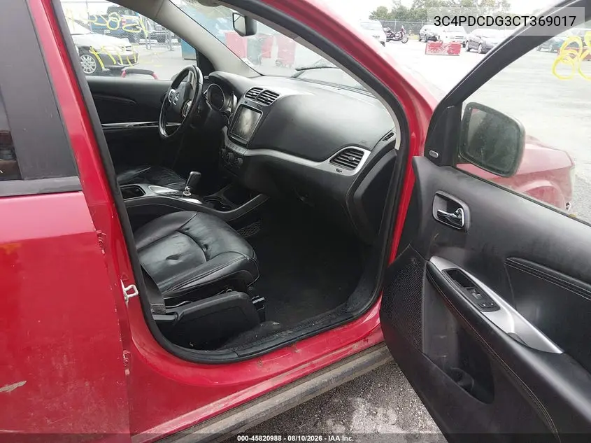 2012 DODGE JOURNEY VIN 3C4PDCDG3CT369017 — фото 5