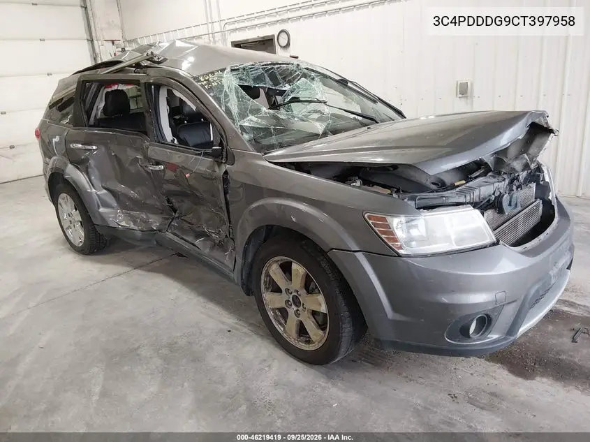DODGE JOURNEY 2012, VIN 3C4PDDDG9CT397958