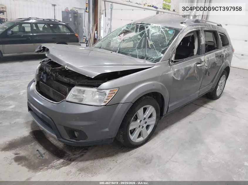 2012 DODGE JOURNEY VIN 3C4PDDDG9CT397958 — фото 2