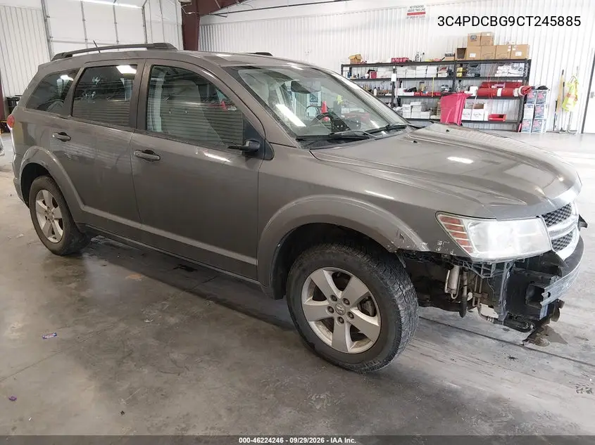 DODGE JOURNEY 2012, VIN 3C4PDCBG9CT245885