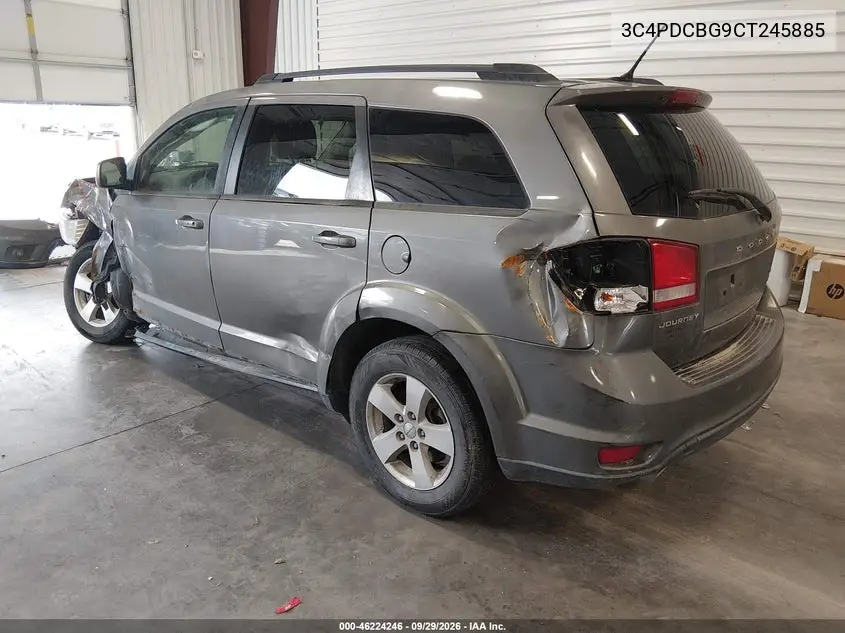 2012 DODGE JOURNEY VIN 3C4PDCBG9CT245885 — фото 3