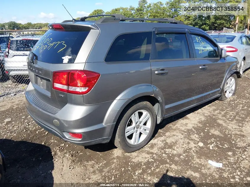 2012 DODGE JOURNEY VIN 3C4PDCBB8CT358554 — фото 4
