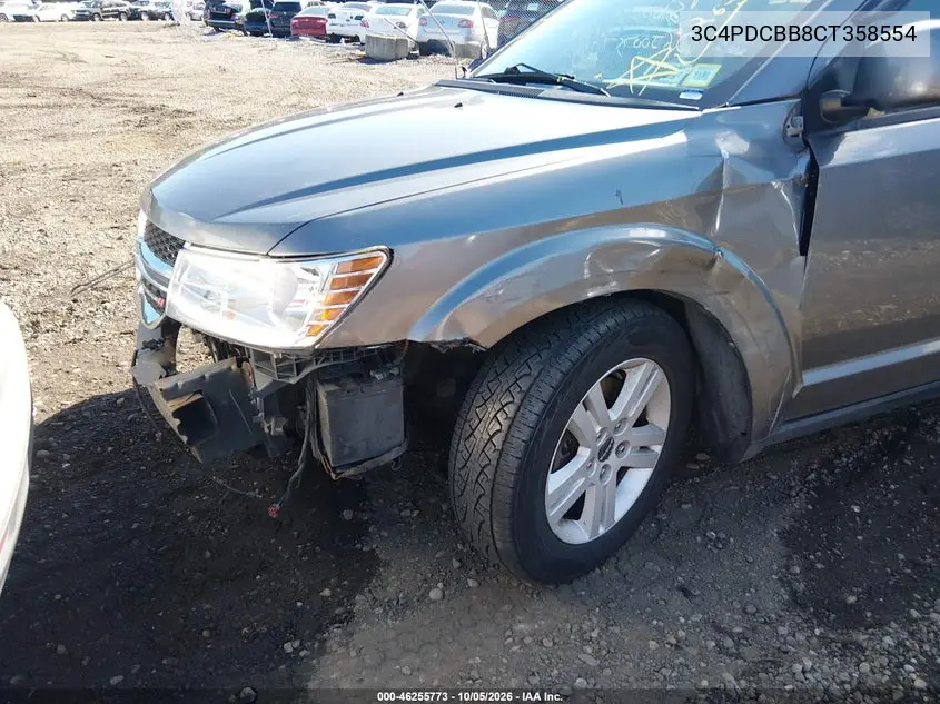 2012 DODGE JOURNEY VIN 3C4PDCBB8CT358554 — фото 6