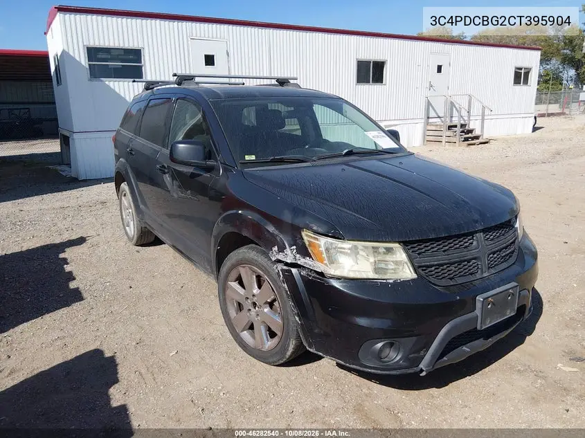 DODGE JOURNEY 2012, VIN 3C4PDCBG2CT395904