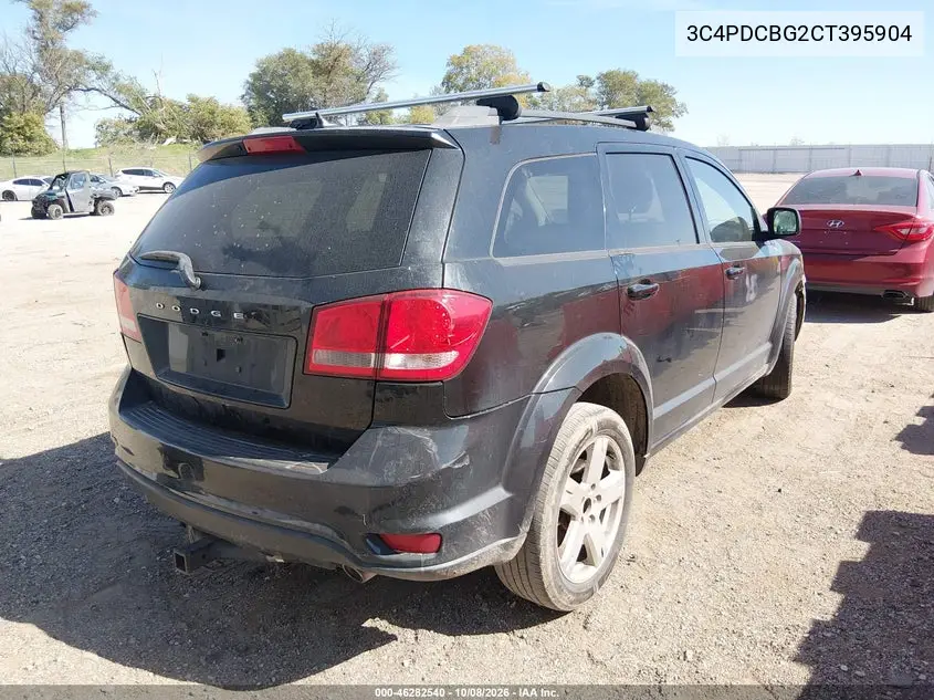 2012 DODGE JOURNEY VIN 3C4PDCBG2CT395904 — фото 4