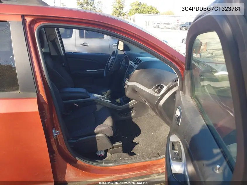 2012 DODGE JOURNEY VIN 3C4PDDBG7CT323781 — фото 5