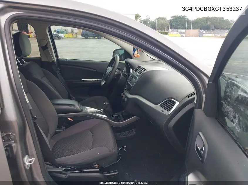 2012 DODGE JOURNEY VIN 3C4PDCBGXCT353237 — фото 5
