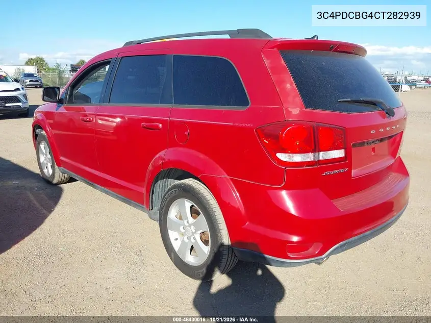 2012 DODGE JOURNEY VIN 3C4PDCBG4CT282939 — фото 3