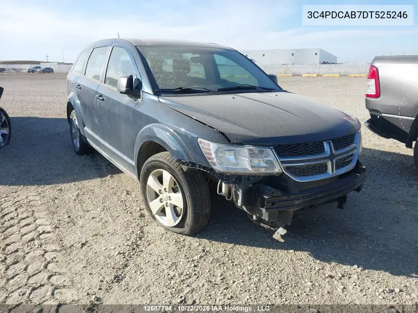 DODGE JOURNEY 2013, VIN 3C4PDCAB7DT525246