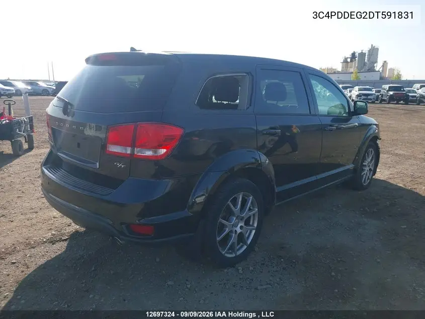 2013 DODGE JOURNEY VIN 3C4PDDEG2DT591831 — фото 4