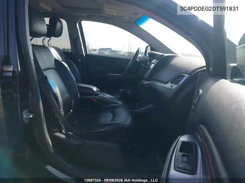 2013 DODGE JOURNEY VIN 3C4PDDEG2DT591831 — фото 5