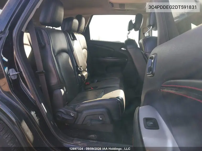 2013 DODGE JOURNEY VIN 3C4PDDEG2DT591831 — фото 8