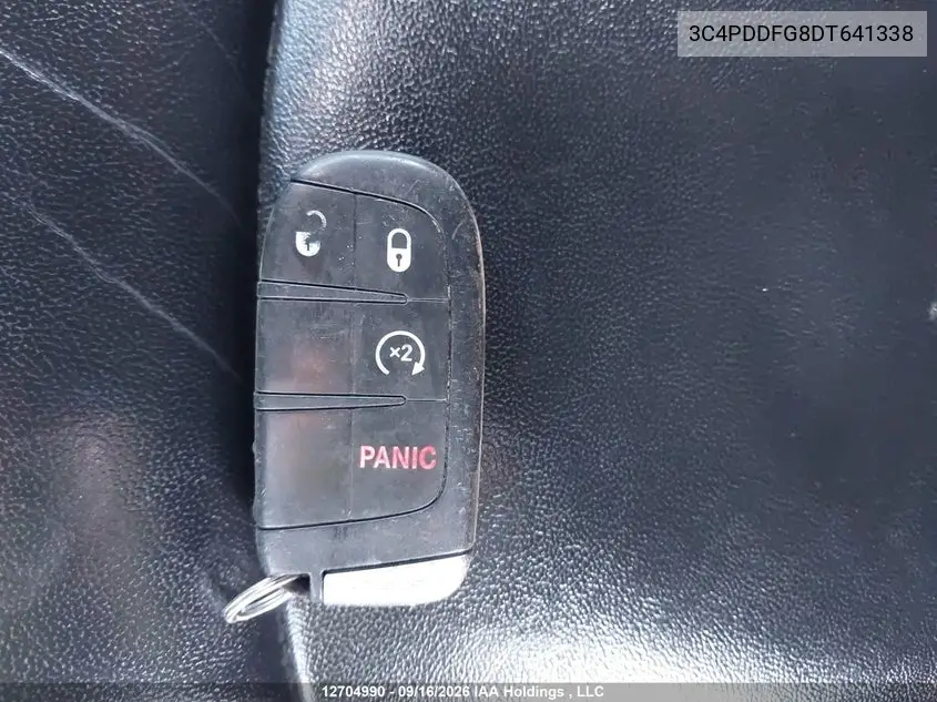 2013 DODGE JOURNEY VIN 3C4PDDFG8DT641338 — фото 10