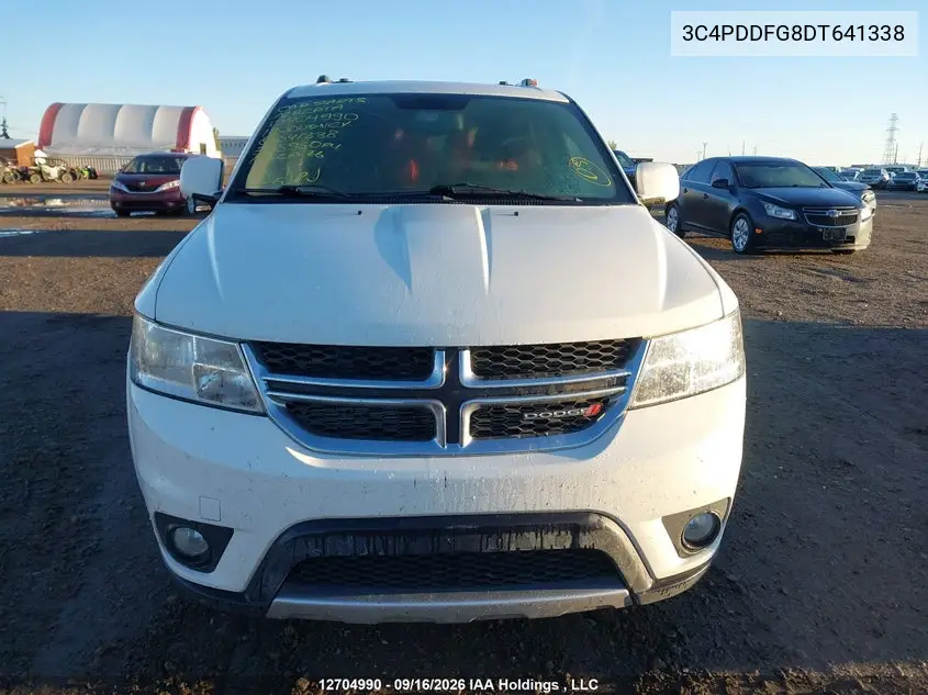 2013 DODGE JOURNEY VIN 3C4PDDFG8DT641338 — фото 11