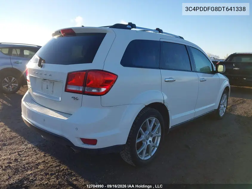 2013 DODGE JOURNEY VIN 3C4PDDFG8DT641338 — фото 4