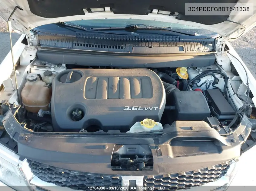 2013 DODGE JOURNEY VIN 3C4PDDFG8DT641338 — фото 9