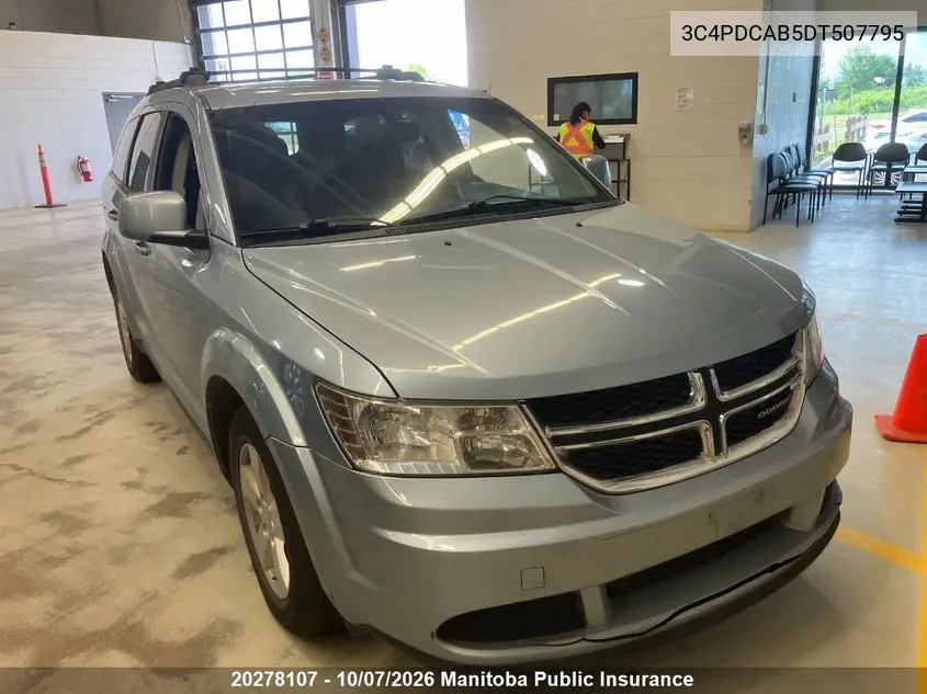 DODGE JOURNEY 2013, VIN 3C4PDCAB5DT507795