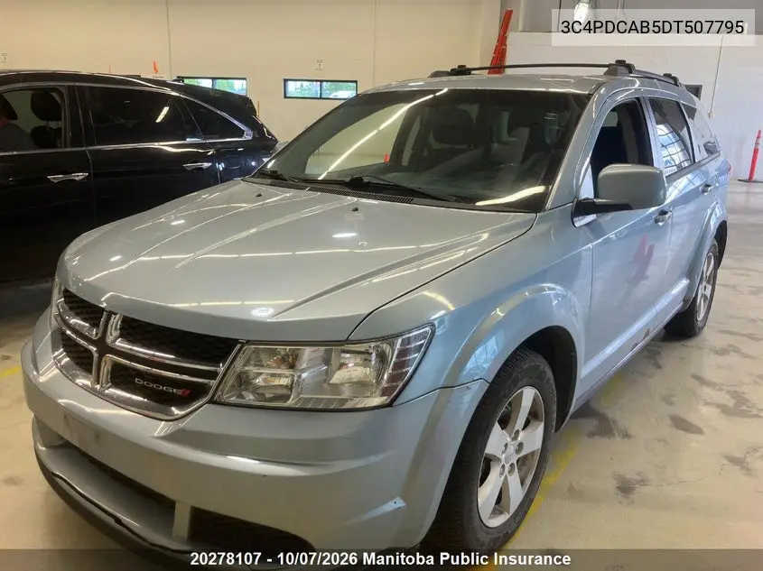 2013 DODGE JOURNEY VIN 3C4PDCAB5DT507795 — фото 2