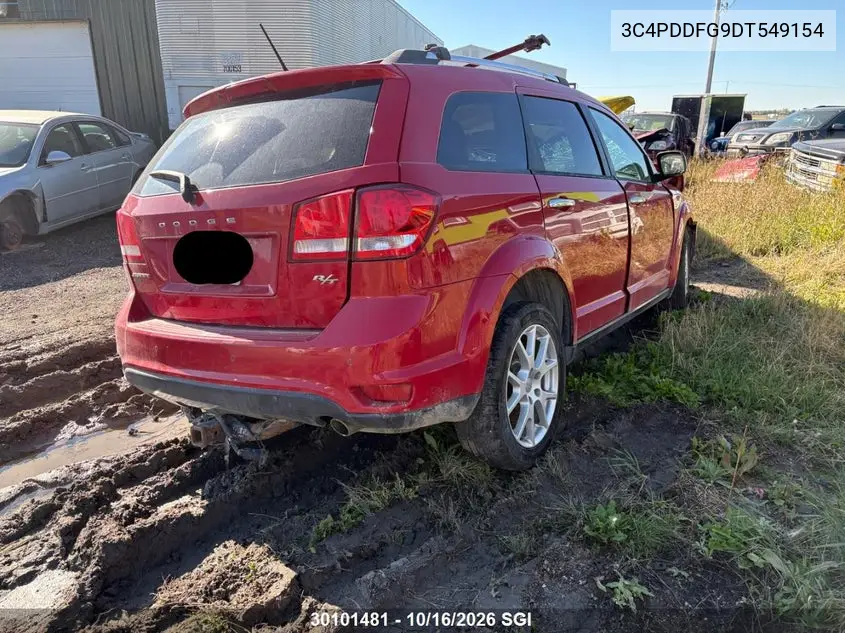 2013 DODGE JOURNEY VIN 3C4PDDFG9DT549154 — фото 4