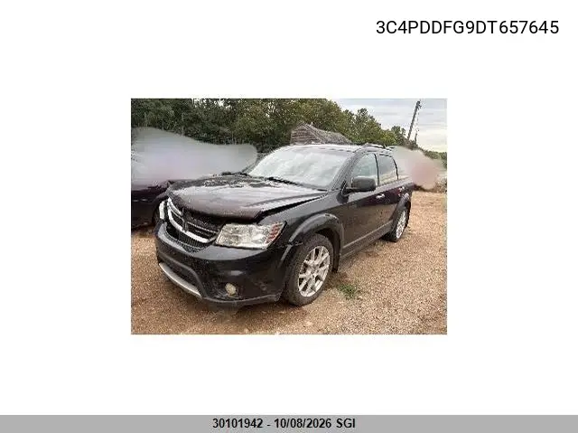2013 DODGE JOURNEY VIN 3C4PDDFG9DT657645 — фото 2