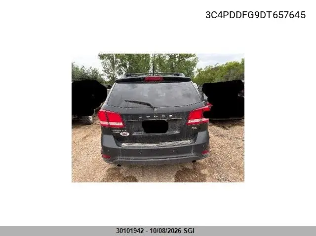 2013 DODGE JOURNEY VIN 3C4PDDFG9DT657645 — фото 4