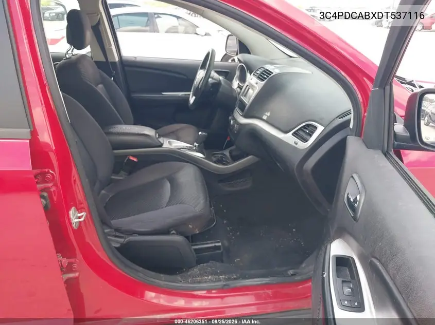 2013 DODGE JOURNEY VIN 3C4PDCABXDT537116 — фото 5