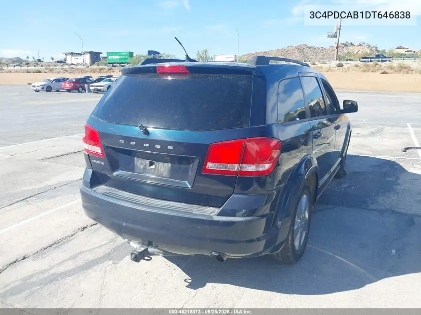 2013 DODGE JOURNEY VIN 3C4PDCAB1DT646838 — фото 4