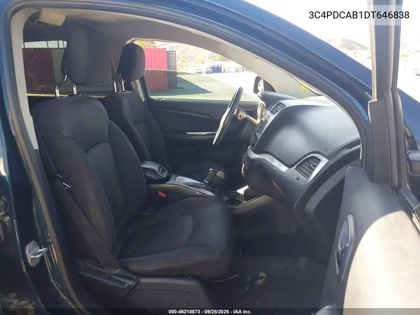 2013 DODGE JOURNEY VIN 3C4PDCAB1DT646838 — фото 5