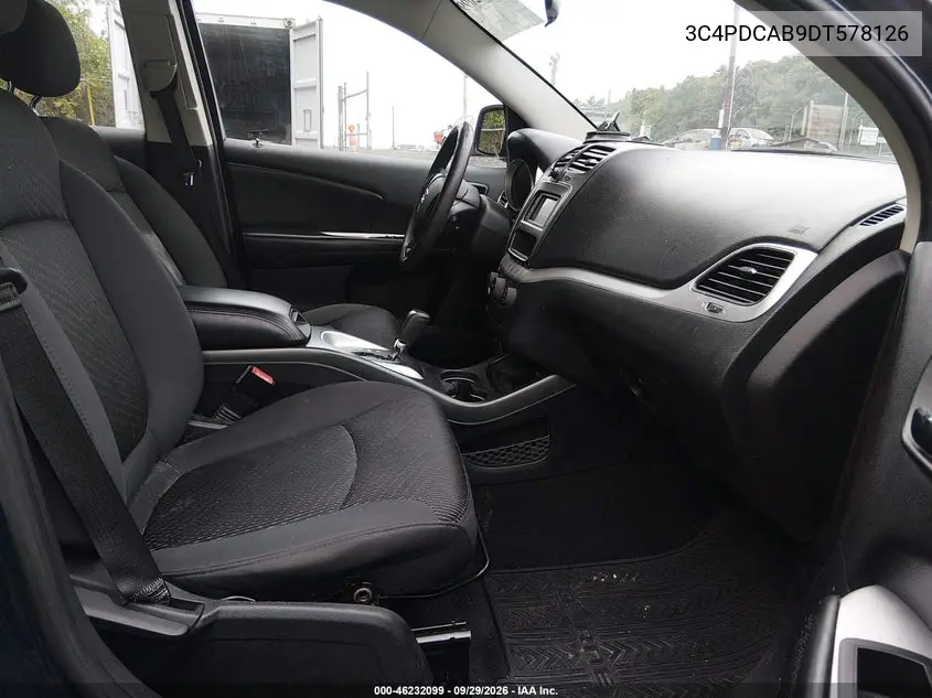 2013 DODGE JOURNEY VIN 3C4PDCAB9DT578126 — фото 5
