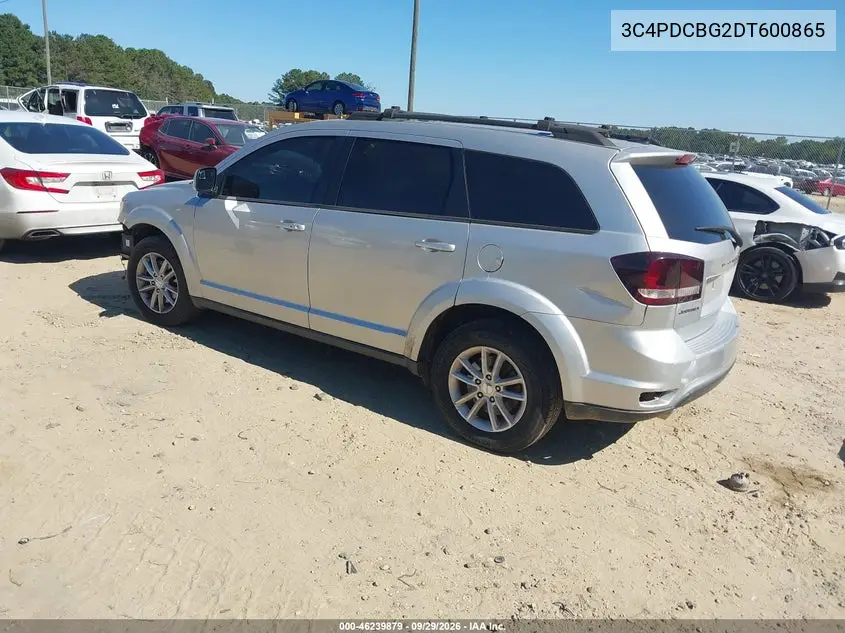2013 DODGE JOURNEY VIN 3C4PDCBG2DT600865 — фото 3