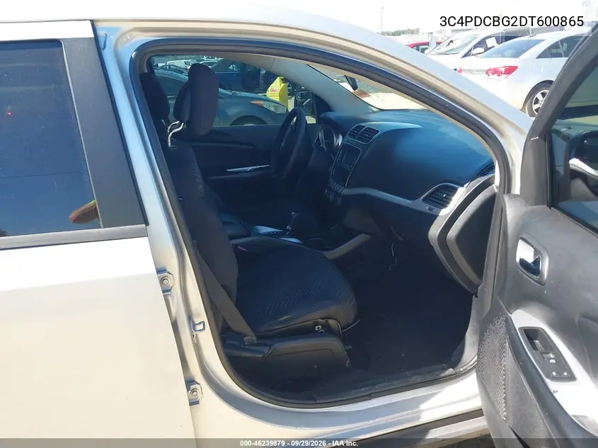 2013 DODGE JOURNEY VIN 3C4PDCBG2DT600865 — фото 5
