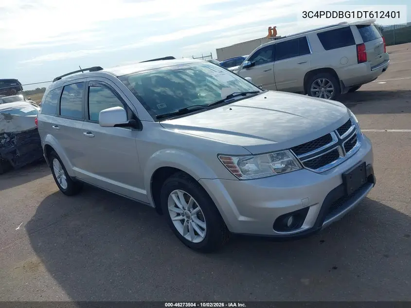 DODGE JOURNEY 2013, VIN 3C4PDDBG1DT612401