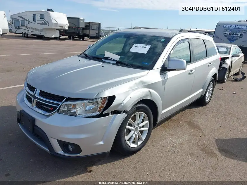 2013 DODGE JOURNEY VIN 3C4PDDBG1DT612401 — фото 2