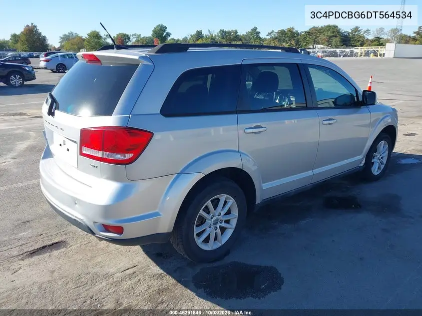 2013 DODGE JOURNEY VIN 3C4PDCBG6DT564534 — фото 4