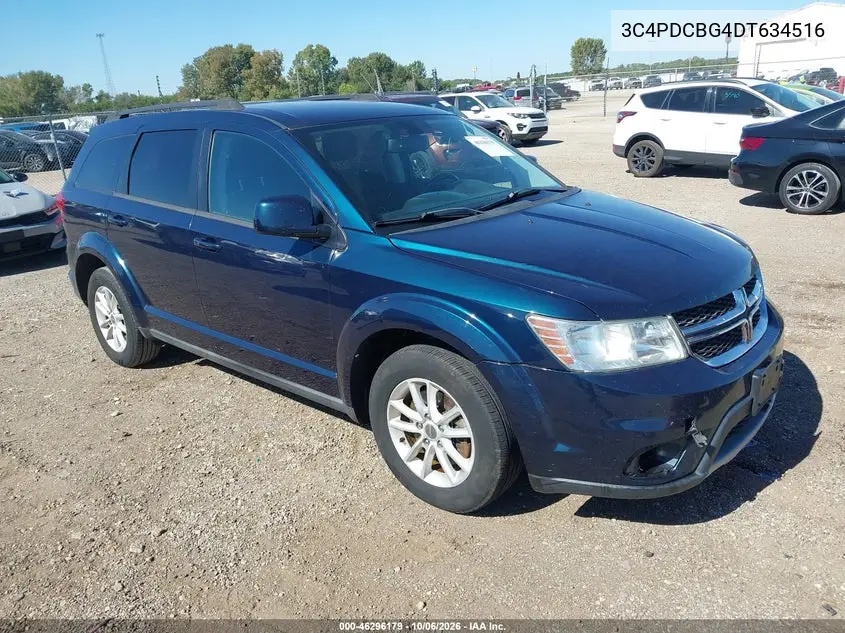 DODGE JOURNEY 2013, VIN 3C4PDCBG4DT634516
