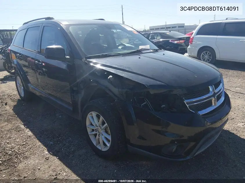 DODGE JOURNEY 2013, VIN 3C4PDCBG8DT614091