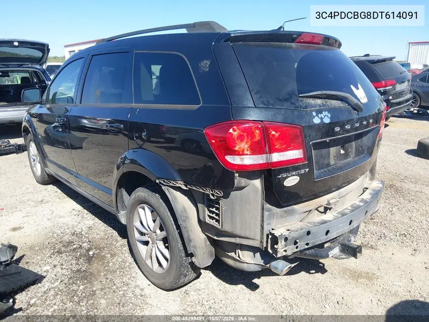 2013 DODGE JOURNEY VIN 3C4PDCBG8DT614091 — фото 3