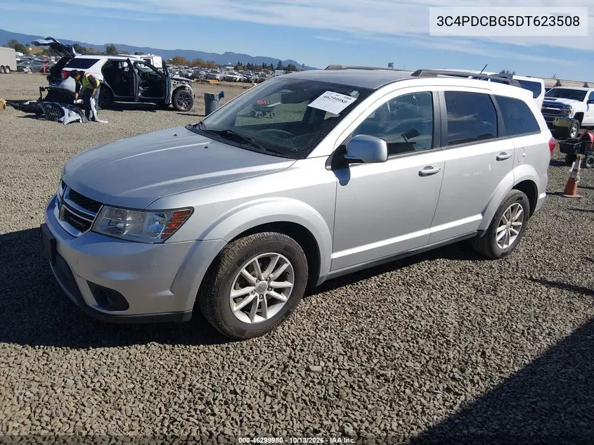 2013 DODGE JOURNEY VIN 3C4PDCBG5DT623508 — фото 2